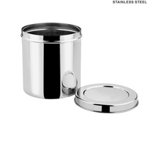 Load image into Gallery viewer, DEVIDAYAL BOMBAY Stainless Steel Airtight Deep Dabba set of 4 pieces