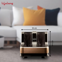 Load image into Gallery viewer, Lifelong LLM99 Foot, Calf and Leg Massager, (With Heat and Vibration), 80W, 4 Motors, Dark Brown