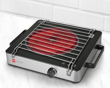 Load image into Gallery viewer, CELLO Blazing Smart Cook Infrared Stove 2200 Watts | Safe & Reliable, Crystal Glass Top Plate, Sensor Touch Controls, Tempreture Control Knob, Customised Reset Menu | For Frying, Boiling & Grilling