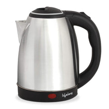 Load image into Gallery viewer, Lifelong LLEK15 Electric Kettle 1.5L with Stainless Steel Body, Easy and Fast Boiling of Water for Instant Noodles, Soup, Tea etc. (1 Year Warranty, Silver)
