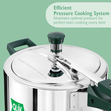 Load image into Gallery viewer, Hawkins 5 Litre Pressure Cooker | Stainless Steel | Quik | Straight Body | Induction Compatible | Ideal for 5–7 persons | Silver (QSP50)|Induction and Gas Stove Compatible
