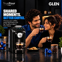 Load image into Gallery viewer, Glen Truepour Espresso Coffee Machine Compatible, 19 Bar Pressure, Temperature Control, Programmable Cup Volume, 800ML Water Tank, Adjustable Drip Tray & Used Capsule Container (SA-9054CECM)