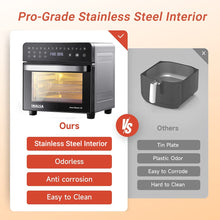 Load image into Gallery viewer, Inalsa Air Fryer Oven Aero Smart-15 L|1700 W-14 Preset Programs|Roast, Reheat, Dehydrate, Bake|Rotisserie & Convection|8 Accessories|2 Year Warranty|Recipe Book, 15 liter, Black