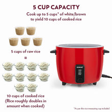 Load image into Gallery viewer, Borosil 1.8L Pronto Dual Electric Rice Cooker | Keep Warm Feature with Indicator Display, Anti Skid Rubber Feet | Cook & Boil Noodles, Rice, Upma, Idli, Dhokla | 2 Years Warranty