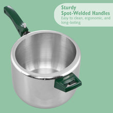 Load image into Gallery viewer, Hawkins 5 Litre Pressure Cooker | Stainless Steel | Quik | Straight Body | Induction Compatible | Ideal for 5–7 persons | Silver (QSP50)|Induction and Gas Stove Compatible