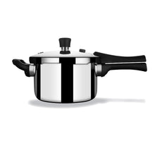 Load image into Gallery viewer, Stahl Xpress Cooker Triply Pressure Cooker Broad, Induction Cooker, Outer Lid Pressure Cooker 5 L, Induction & Gas Stove Compatible, 5 Years Warranty