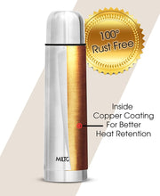 Load image into Gallery viewer, Milton Thermosteel Flip Lid Flask, 1000 milliliters, Silver