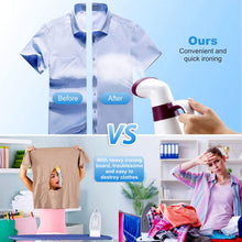 Load image into Gallery viewer, Inalsa Garment Vertical Steamer Handy Steam-600W with Detachable Fabric Brush & 120ml Capacity, (White/Purple)