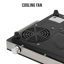Load image into Gallery viewer, Cello Infrared induction Cooker Blazing Infra 800+ Ceramic Plate 2200 Watt Induction Cooktop with BBQ Grill, Soft Touch Button with Crystal Glass (Black)