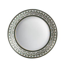 Load image into Gallery viewer, Cello Opalware Solitaire Series Verde Dinner Set, 27Pcs | Opal Glass Dinner Set for 6 | Crockery Set for Festive Ocassions, Parties | White Plate and Bowl Set