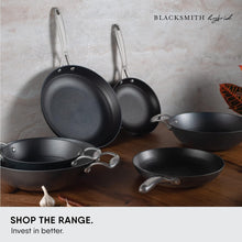 Load image into Gallery viewer, Stahl Blacksmith Hybrid Enamelled Cast Iron Kadhai, Rust Proof Kadai for Cooking, Light Weight Cast Iron, Induction & Gas Stove Compatible, 2.2 L, 24 cm