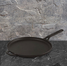 Load image into Gallery viewer, Cello Ironica Pre-Seasoned Cast Iron Dosa Tawa 28cm, 1 pc