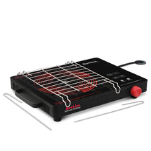 Load image into Gallery viewer, Hawkins Infrared Cooktop 2200 W | Cook With Any Pot, Any Pan | Crystal Glass Top | Touch Controls with Rotary Knob | Black (HIR1)
