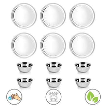 Load image into Gallery viewer, PNB Kitchenmate 51 PIECES STAINLESS STEEL DINNER SET, UNIQUE, PLAIN - KOCHEN ESSENTIAL