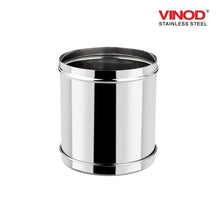 Load image into Gallery viewer, Vinod Stainless Steel Airtight Deep Dabba - From 350 ml to 6 Kg - set of 12 pieces - KOCHEN ESSENTIAL