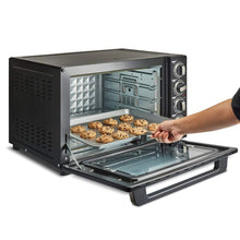 Load image into Gallery viewer, BOROSIL PRIMA 60 L OTG, WITH MOTORISED ROTISSERIE AND CONVECTION, 2000W, 12 STAGE HEAT SELECTION, BLACK - KOCHEN ESSENTIAL