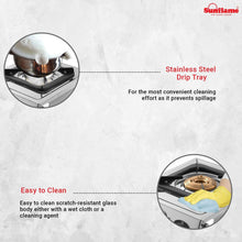 Load image into Gallery viewer, SUNFLAME STAINLESS STEEL SINGLE BURNER GAS STOVE, DLX, MANUEL - KOCHEN ESSENTIAL