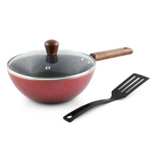 Load image into Gallery viewer, PNB KITCHENMATE NON STICK WOK PAN, NO OILY SMART WOK, INDUCTION BASE 3.25MM - KOCHEN ESSENTIAL