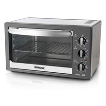 Load image into Gallery viewer, BOROSIL PRIMA 42 L OTG, WITH MOTORISED ROTISSERIE AND CONVECTION, 2000 W, 6 STAGE HEATING FUNCTION, SILVER - KOCHEN ESSENTIAL