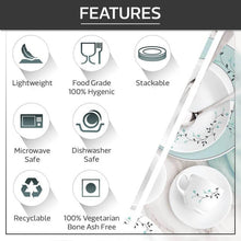 Load image into Gallery viewer, LAOPALA OPALWARE DIVA CLASSIQUE DINNER SET , 27 PCS , TULIP PASSION - KOCHEN ESSENTIAL