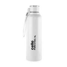 Load image into Gallery viewer, Cello Puro Steel-X Benz Water Bottle with Inner Stainless Steel and Outer Plastic (900 Ml), 1 Piece