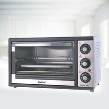 Load image into Gallery viewer, BOROSIL PRIMA 25 LITRE OTG WITH MOTORISED ROTISSERIE AND CONVECTION, 1500 W, BLACK - KOCHEN ESSENTIAL