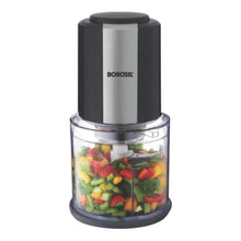 Load image into Gallery viewer, BOROSIL CHEF DELIGHT VEGETABLE CHOPPER, 300 WATTS, BLACK - KOCHEN ESSENTIAL