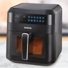 Load image into Gallery viewer, Borosil Best Digi Air Fryer, Air Fryer for Home, Digital Display, 8 i 1 Functionality, 10 Pre-set Menus, 4.7 L Capacity