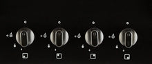 Load image into Gallery viewer, Faber Hob/Hobtop 4 Brass Burner Electric Auto Ignition, Glass Top (HOB ULTIMA HT724 CRS BR CI AI ) - Black, 72 cm