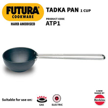 Load image into Gallery viewer, HAWKINS FUTURA HARD ANODIZED TADKA HEATING TADKA PAN 1 CUP (HARD ANODISED) - KOCHEN ESSENTIAL