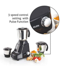 Load image into Gallery viewer, GLEN SA- 4020, MIXER GRINDER, 500 WATTS, BLACK - KOCHEN ESSENTIAL