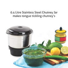 Load image into Gallery viewer, GLEN SA- 4020, MIXER GRINDER, 500 WATTS, BLACK - KOCHEN ESSENTIAL