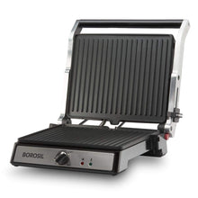 Load image into Gallery viewer, Borosil Super Jumbo 2000-Watt Grill Sandwich Maker, Black