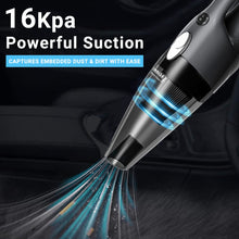 Load image into Gallery viewer, INALSA Vaccum Cleaner Handheld 800W High Powerful Motor- Dura Clean with HEPA Filtration & Strong Powerful 16KPA Suction| Lightweight, Compact & Durable Body|Includes Multiple Accessories,(Grey/Black)