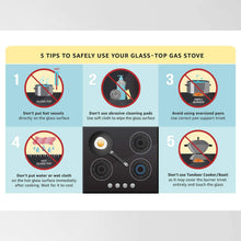 Load image into Gallery viewer, SUNFLAME LOTUS HOB 3 BURNER GAS STOVE, AUTO IGNITION, BLACK - KOCHEN ESSENTIAL