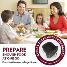 Load image into Gallery viewer, Borosil Best Digi Air Fryer, Air Fryer for Home, Digital Display, 8 i 1 Functionality, 10 Pre-set Menus, 4.7 L Capacity