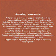 Load image into Gallery viewer, Cello Co- Pura Kalash Matka Copper Water Dispenser, 10Liter, Copper jug