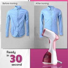 Load image into Gallery viewer, Inalsa Steamax 1200-Watt Garment Steamer with Detachable Fabric & Steam Brush & 260ml Capacity | Vertical & Horizontal Ironing - KOCHEN ESSENTIAL