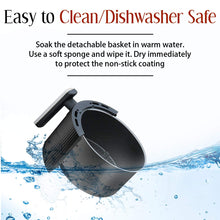 Load image into Gallery viewer, Inalsa Air Fryer Digital Compact Touch-(2.4L)- 1000W with Smart Air Crisp Technology| 8-Preset Menu, Touch Control & Digital Display| Variable Temperature & Timer Control, (Black)