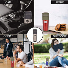 Load image into Gallery viewer, Cello Rejune Stainless Steel Flask with Detachable Infuser, 360ml, Silver - KOCHEN ESSENTIAL