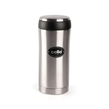 Load image into Gallery viewer, Cello My Cup Stainless Steel Double Walled Carry Flask, Insulated, 350ml, 1pc, Silver - KOCHEN ESSENTIAL