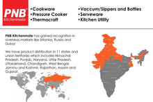 Load image into Gallery viewer, PNB kitchenmate STAINLESS STEEL PRESSURE COOKER, JEWEL, CONTURA SHAPE - KOCHEN ESSENTIAL