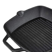 Load image into Gallery viewer, VINOD LEGACY CAST IRON DEEP GRILL PAN, 24CM - KOCHEN ESSENTIAL