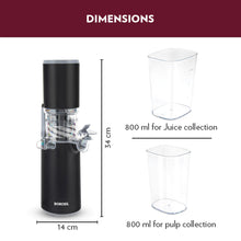 Load image into Gallery viewer, Borosil Easy Juice Cold Press Slow Juicer