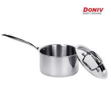 Load image into Gallery viewer, DONIV Titanium Triply Stainless Steel Sauce Pan, Induction Friendly - KOCHEN ESSENTIAL