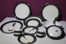 Load image into Gallery viewer, DURADINE MELAMINE DINNER SET, 40 PCS, NIGHT BLACK - KOCHEN ESSENTIAL