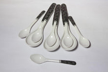 Load image into Gallery viewer, DURADINE MELAMINE DINNER SET, 40 PCS, NIGHT BLACK - KOCHEN ESSENTIAL