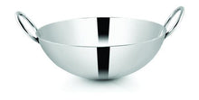 Load image into Gallery viewer, PNB Kitchenmate ROUND STAINLESS STEEL KARAHI, 3MM - KOCHEN ESSENTIAL