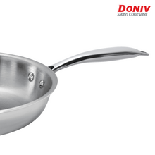 Load image into Gallery viewer, DONIV Titanium Triply Stainless Steel Fry Pan, Induction Friendly - KOCHEN ESSENTIAL
