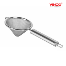 Load image into Gallery viewer, Vinod Stainless Steel Galaxy Double Net Tea & Coffee Strainer - Set of 2 piece - KOCHEN ESSENTIAL